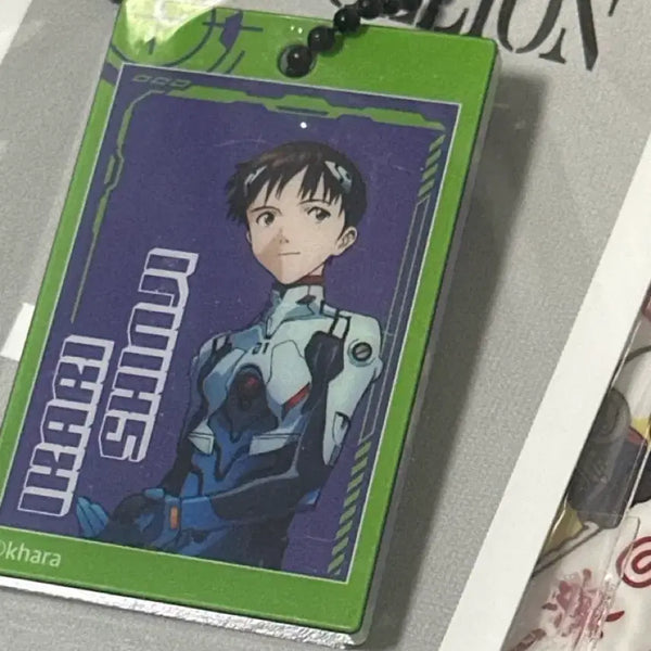 [BUNJANG] Evangelion Ikari Shinji Exhibition Acrylic Keyring / 에반게리온 이카리 신지 키링 전시회 아크릴