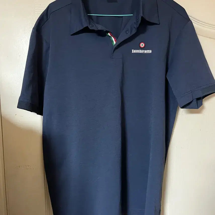 [BUNJANG] JUMBLER Lambo Polo Shirt Navy / 잠블렐러 카라티 네이비