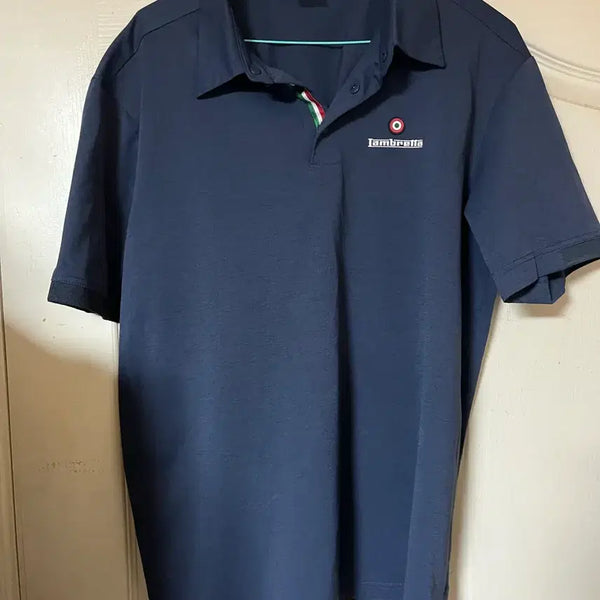 [BUNJANG] JUMBLER Lambo Polo Shirt Navy / 잠블렐러 카라티 네이비