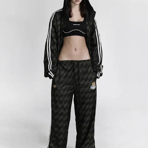 [BUNJANG] Bad Blood Nylon Two-Way Jogger Pants / 배드블러드 나일론 투웨이 조거팬츠