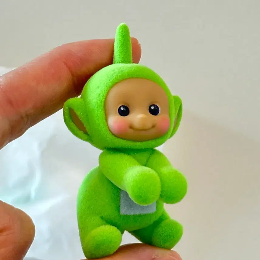 [BUNJANG] Goodal Teletubbies Figure Keychain Tinky Winky / 구달 텔레토비 피규어 키링 히퍼 뚜비 연두색