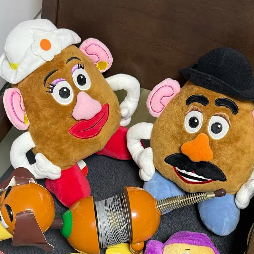 [BUNJANG] Disney Pixar Toy Story Mr. & Mrs. Potato Head Doll Bundle / 토이스토리 미스터 포테이토 미스 포테이토 감자 인형 일괄