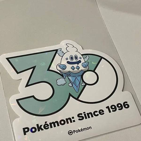 [BUNJANG] Pokemon 30th Anniversary Vanillish Sticker / 포켓몬 30주년 스티커 바닐리치