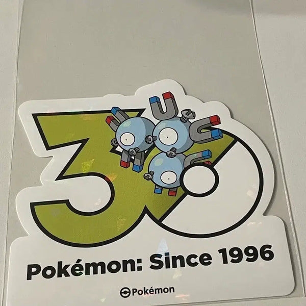 [BUNJANG] Pokemon 30th Anniversary Rare Coil Sticker / 포켓몬 30주년 스티커 레어코일