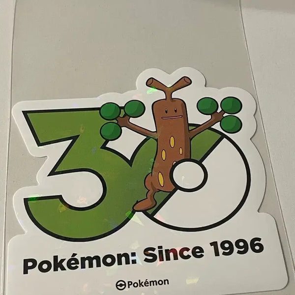 [BUNJANG] Pokemon 30th Anniversary Kozymon Holographic Sticker / 포켓몬 30주년 스티커 꼬지모