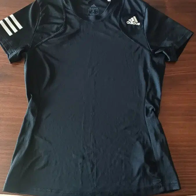 [BUNJANG] Adidas Black Short Sleeve T-Shirt / 아디다스 블랙 반팔티