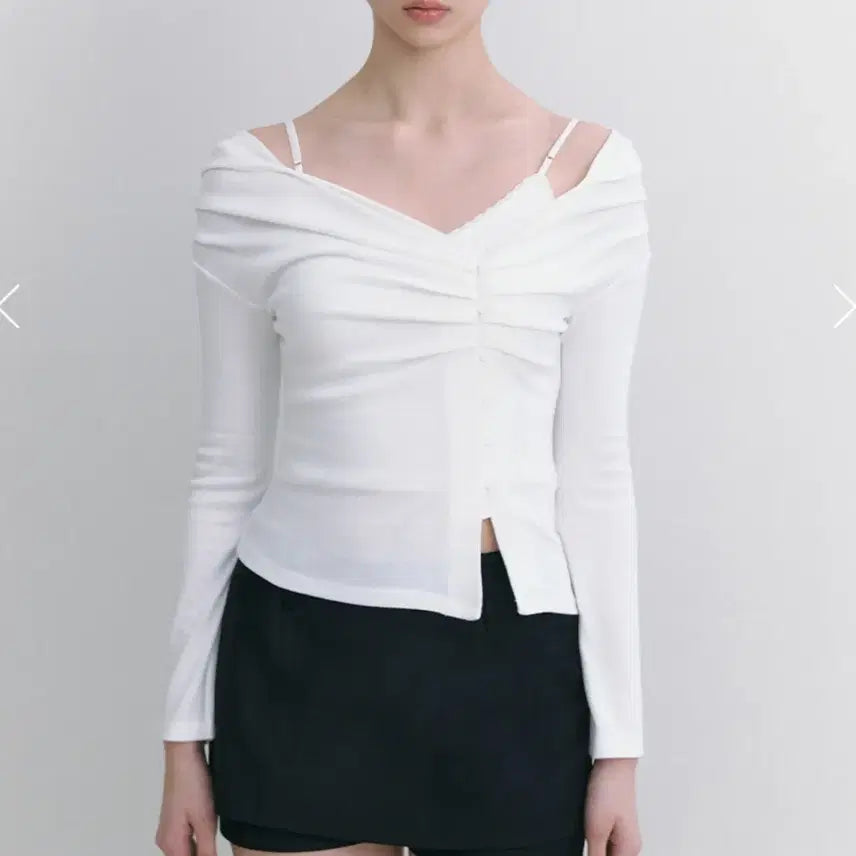 [BUNJANG] Not Your Rose Lynn Cardigan Set White / 낫유어로즈 린 가디건 세트 화이트