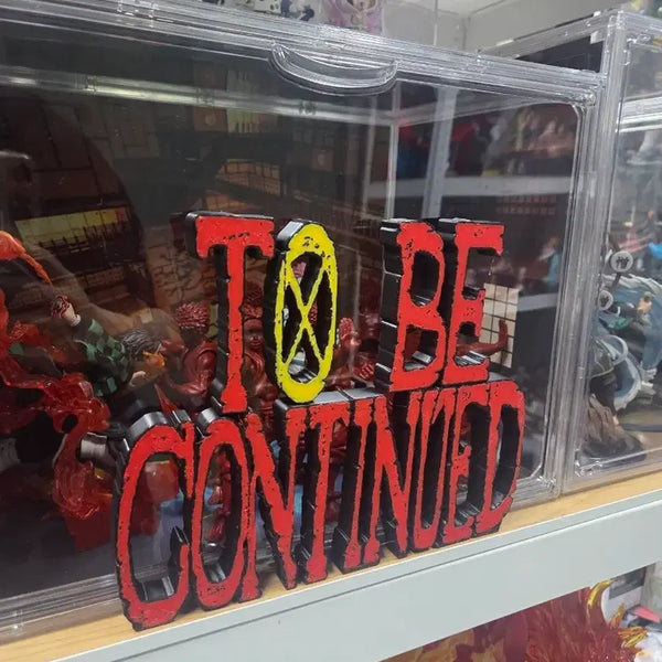 [BUNJANG] One Piece 'TO BE CONTINUED' Large Size Figure / big사이즈 원피스 로고 투비컨티뉴 피규어