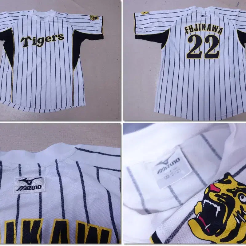 [BUNJANG] Mizuno Hanshin Tigers Fujikawa Manager Baseball Jersey / 미즈노/한신유니폼 후지카와 감독/6186