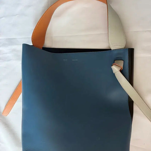 [BUNJANG] Celine Twisted Cabas Shoulder Bag / 셀린 카바스 트위스티드 숄더백