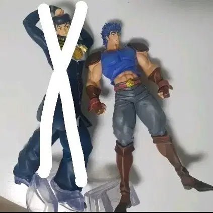 [BUNJANG] JoJo's Bizarre Adventure Josuke & Jonathan Figures Set / 죠죠의 기묘한 모험 피규어 2종 죠스케 죠나단