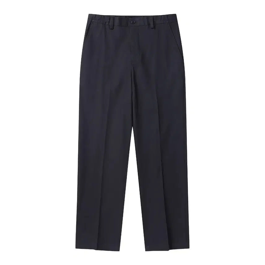 [BUNJANG] Customellow Cotton Banding Straight Pants / 커스텀멜로우 코튼 밴딩 스트레이트 팬츠 cwpas24142nyx