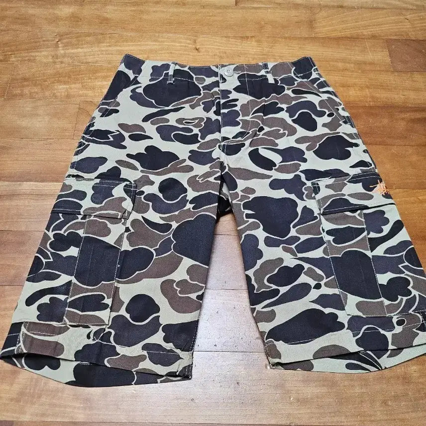 [BUNJANG] Stussy Camouflage Cargo Shorts / 스투시 카모플라쥬 카고 반바지