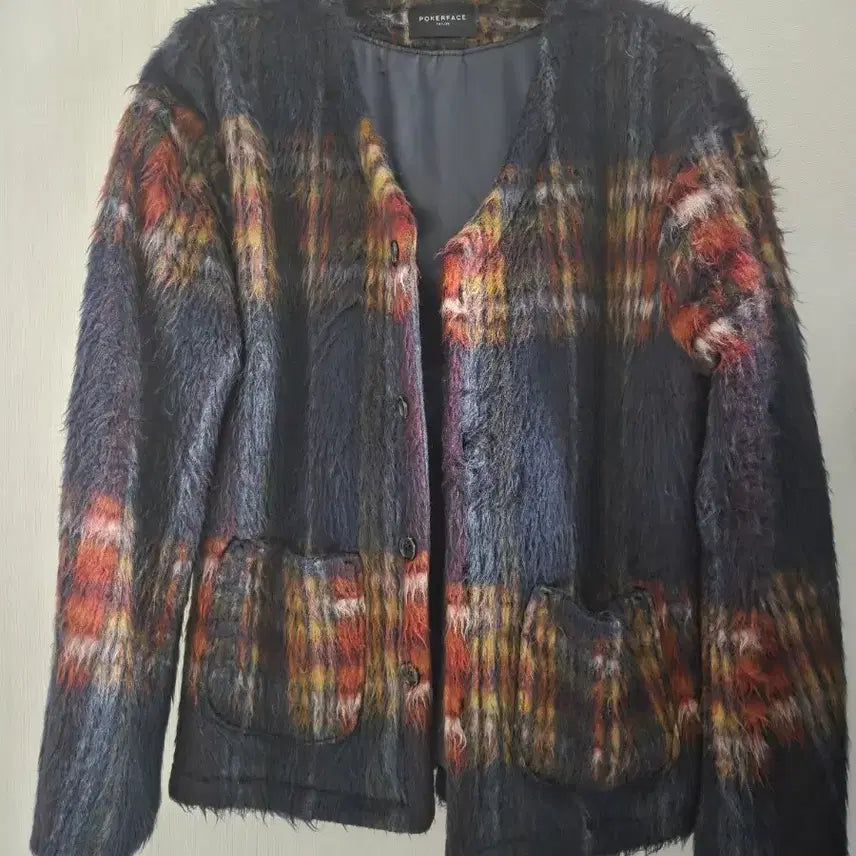 [BUNJANG] Poker Face Mohair Cardigan Size 46 / 포커페이스 모헤어 가디건 46
