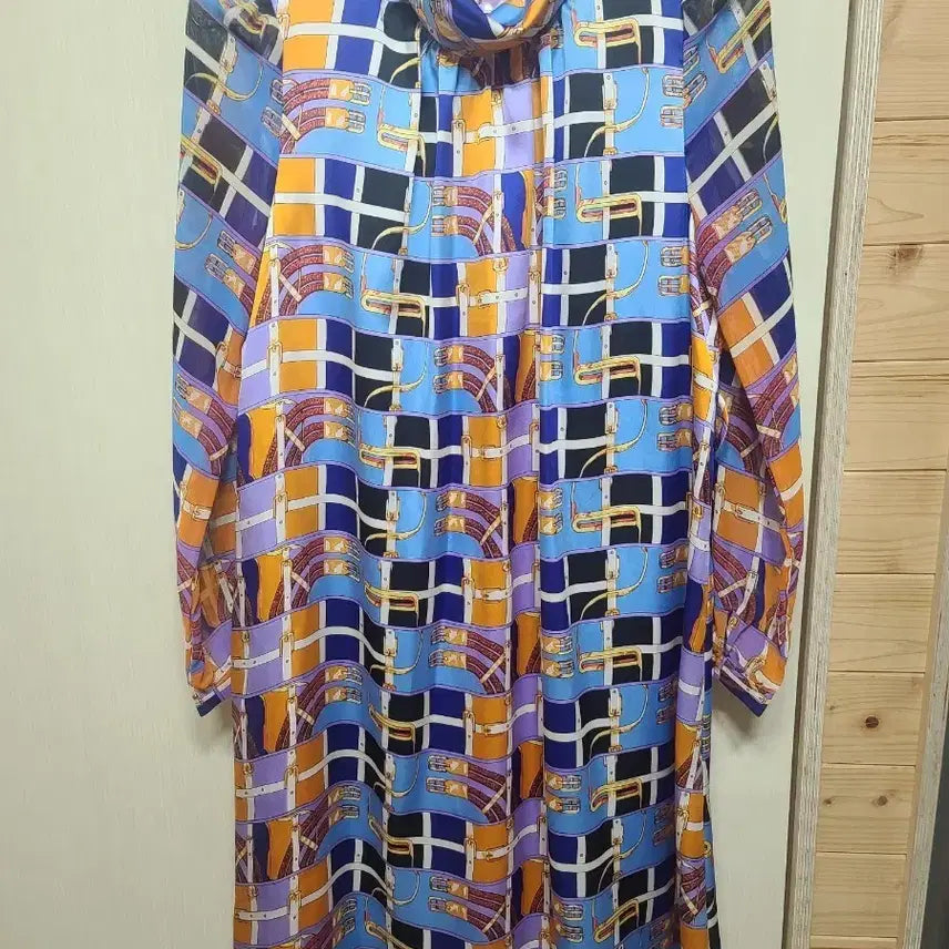 [BUNJANG] Women's Pattern Long Dress / 여성 패턴 롱 원피스:상태는최상입니다