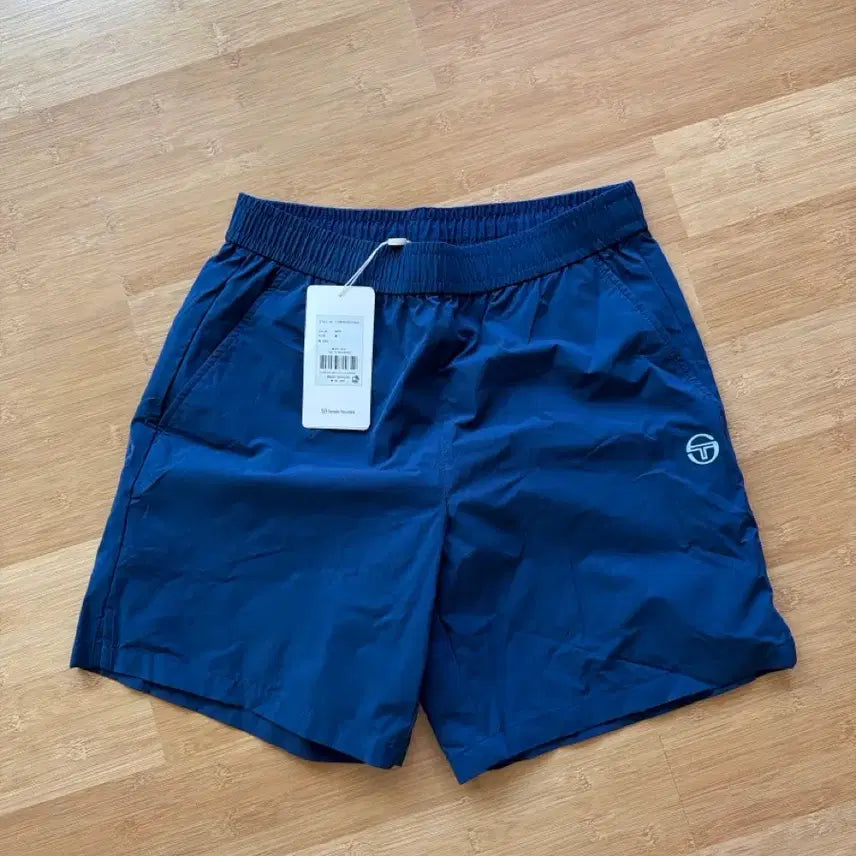 [BUNJANG] Sergio Tacchini Logo Shorts Navy / 세르지오타키니 로고 반바지