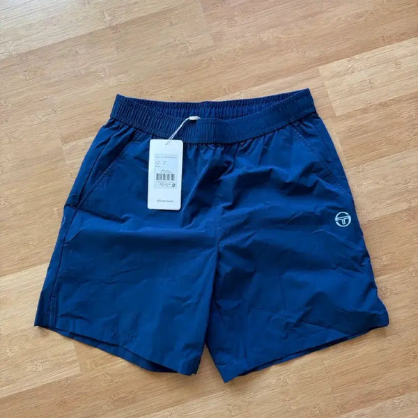 [BUNJANG] Sergio Tacchini Logo Shorts Navy / 세르지오타키니 로고 반바지