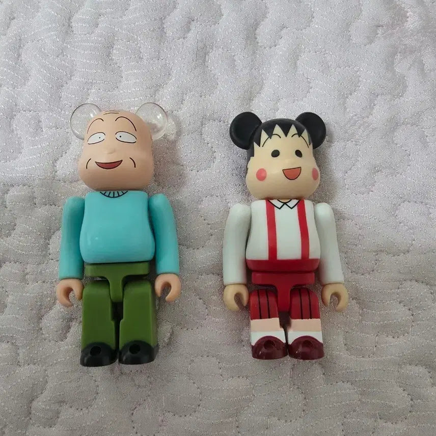 [BUNJANG] BE@RBRICK Chibi Maruko-chan Grandpa & Maruko / 베어브릭 비정규 마루코 할아버지 비정규