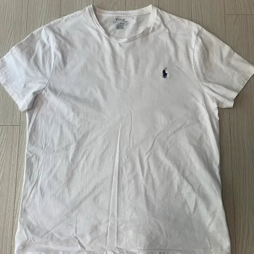 [BUNJANG] Polo Ralph Lauren Basic Logo T-Shirt White / 폴로 랄프로렌 반팔티 화이트