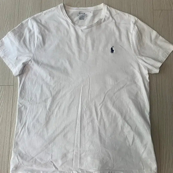 [BUNJANG] Polo Ralph Lauren Basic Logo T-Shirt White / 폴로 랄프로렌 반팔티 화이트