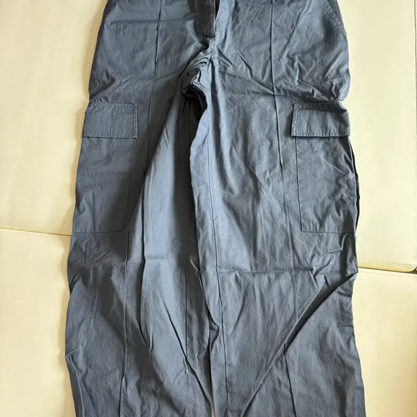 [BUNJANG] URBANIC30 Gold Button Pants Blue Size 2 / 얼바닉30 골드버튼 팬츠 블루 2사이즈