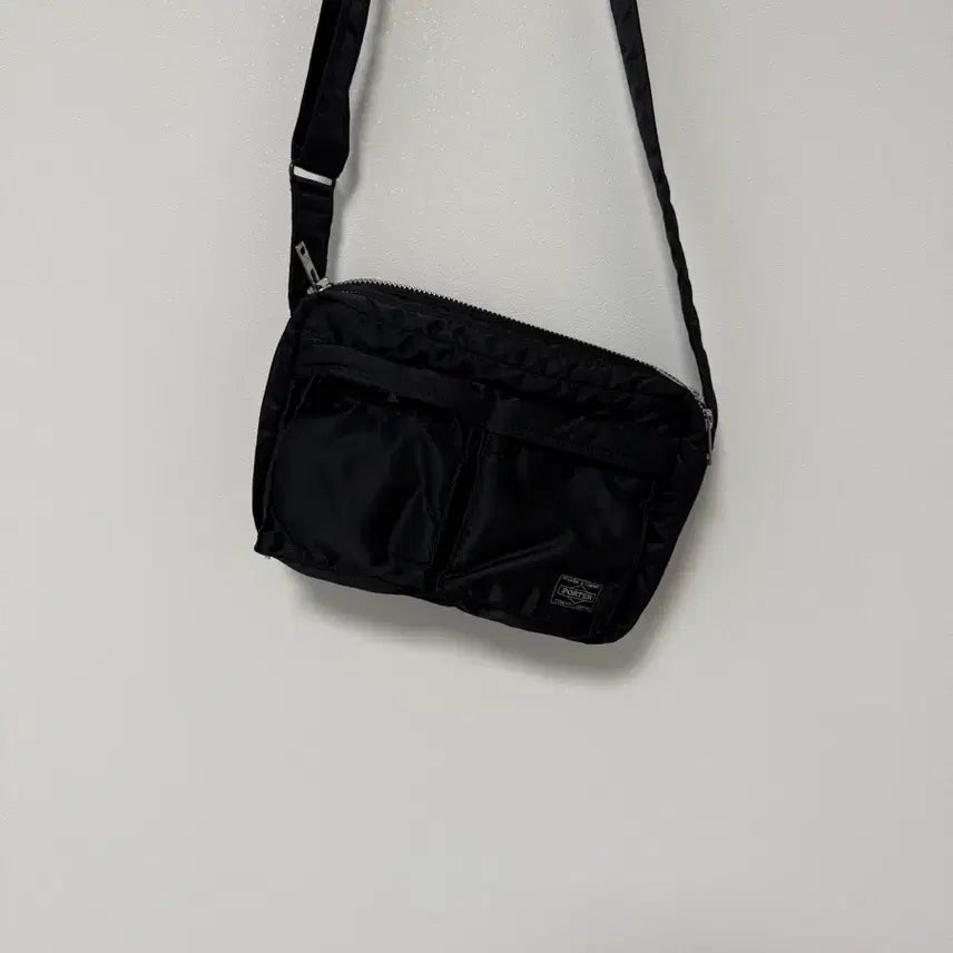 [BUNJANG] Porter Tanker Shoulder Bag Black / [FREE] 포터 탱커 숄더백 블랙