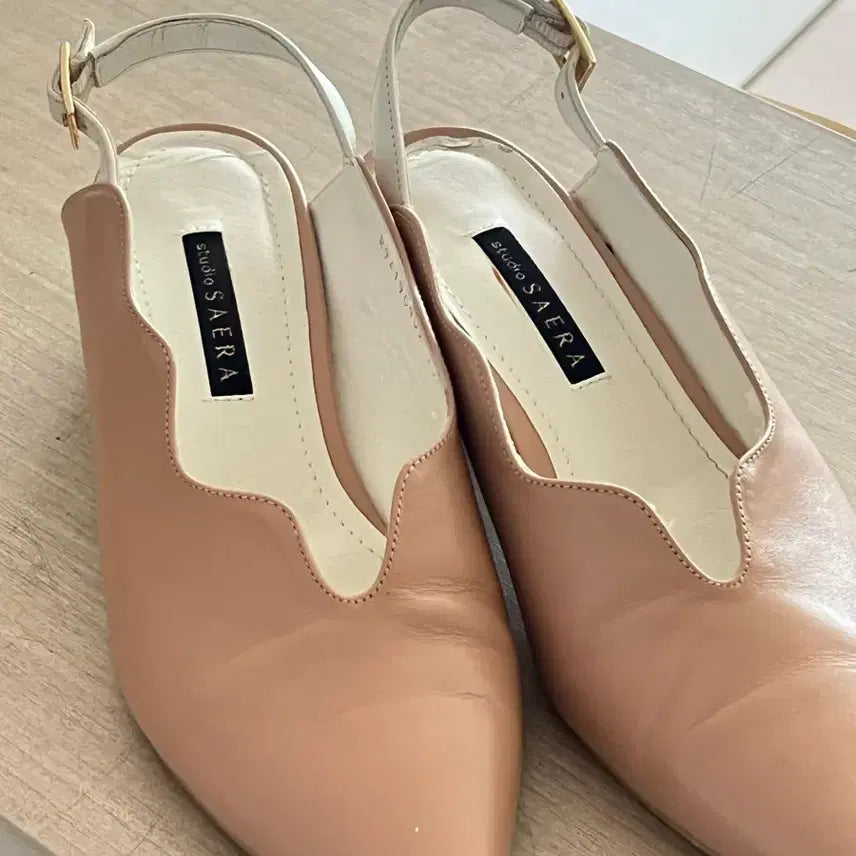 [BUNJANG] Sera Women's Mule Sandals Beige Pink / [8/20까지만 판매]세라 여성구두 뮬 샌들 베이지핑크