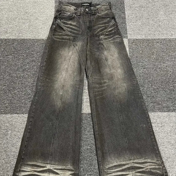 [BUNJANG] No Face Studio Sun Faded Dune Baggy Denim / 노 페이스 스튜디오 썬 페이디드 듄 배기 데님