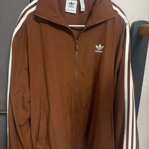 [BUNJANG] Adidas Track Top Brown / 아디다스 트랙탑 브라운