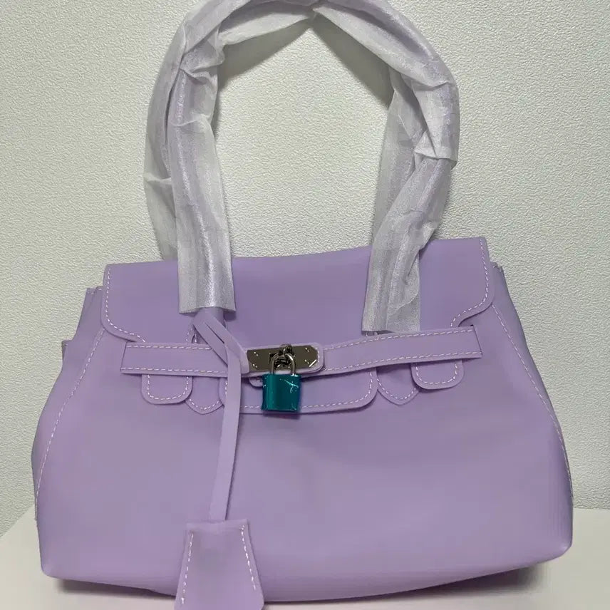 [BUNJANG] Jelly G Parking Bag Lavender Small / 젤리 펄킨백 라벤더 스몰 새제품
