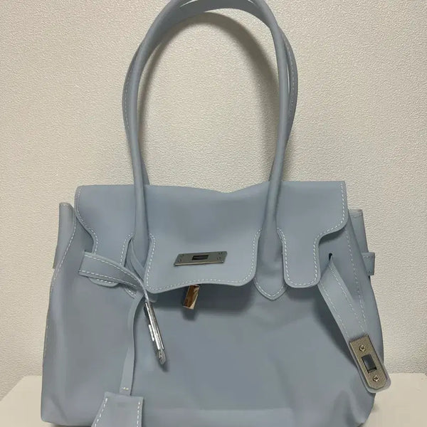 [BUNJANG] Jelly Perkin Bag Sky Blue Small / 젤리 펄킨백 스카이 블루 스몰 새제품