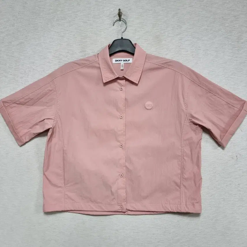 [BUNJANG] DKNY Nylon Outer Shirt Women's Size M / DKNY 골프 나일론 아우터남방 여자66사이즈ㅡ0416ㅇㅇ