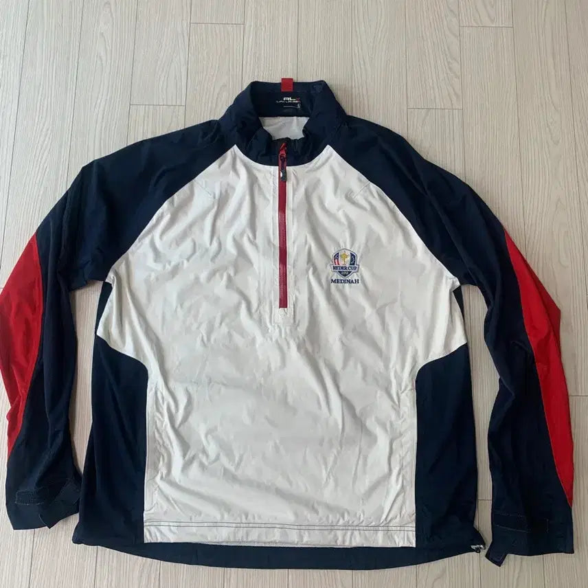 [BUNJANG] Ralph Lauren RLX Golf Ryder Cup Medinah Half Zip Windbreaker Pullover Jacket / 랄프로렌 RLX 골프 라이더컵 하프집업 윈드브레이커