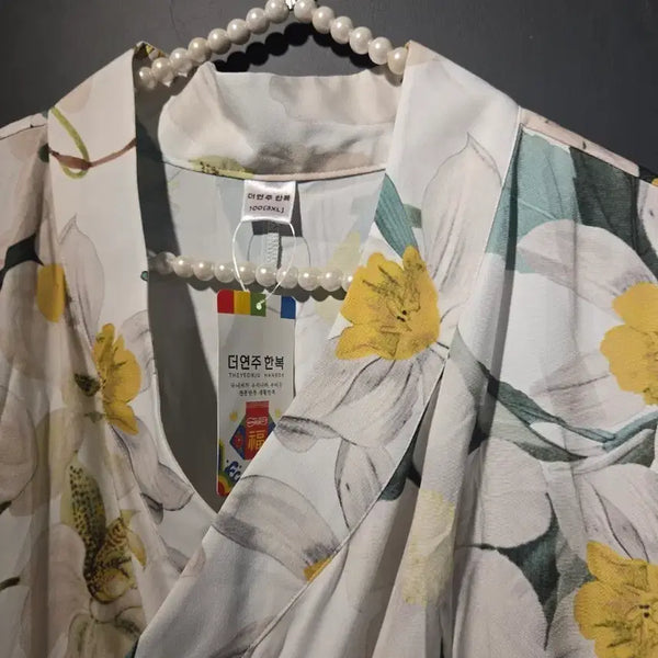 [BUNJANG] The Yeonju Hanbok Outing One-Piece Dress (3XL) / 더연주 한복 나들이 원피스 100(3XL)