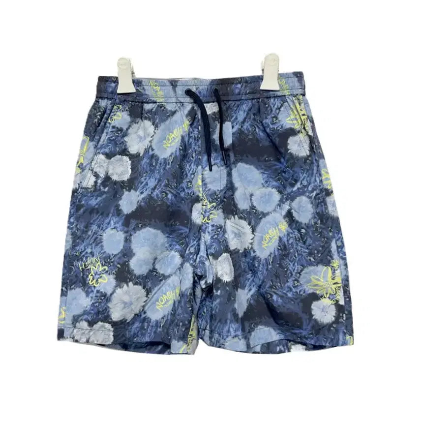 [BUNJANG] Kolon Sport Noah Print Banding Shorts M / 코오롱 스포츠 노아 프린트 밴딩 숏팬츠 m
