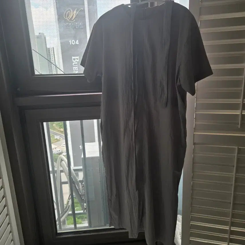 [BUNJANG] Moschino Wool Dress - Grey / 모스 로 원피스 그레이
