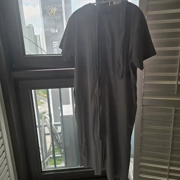 [BUNJANG] Moschino Wool Dress - Grey / 모스 로 원피스 그레이