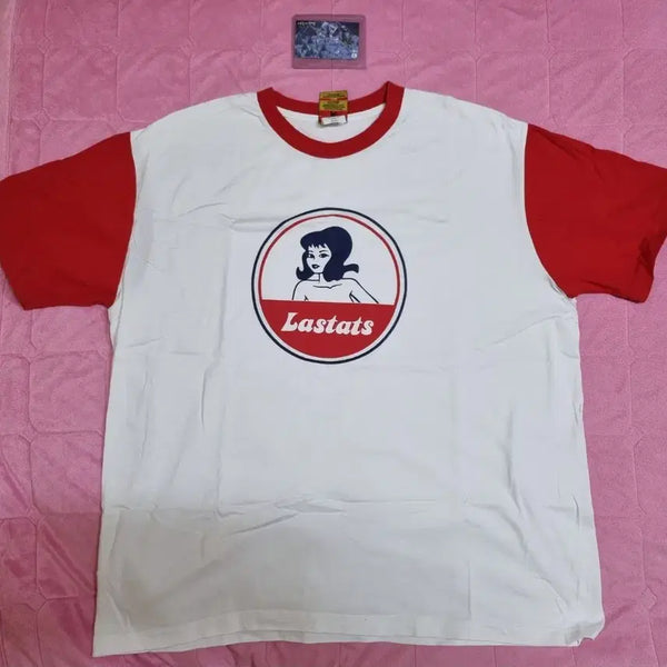 [BUNJANG] Lastats Short Sleeve T-Shirt Red Size 1 / 라스탯츠 반팔레드1