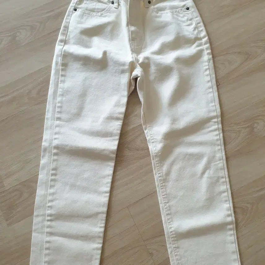 [BUNJANG] Mocobling Beige Denim Jeans / 모코블링 베이지 데님 m