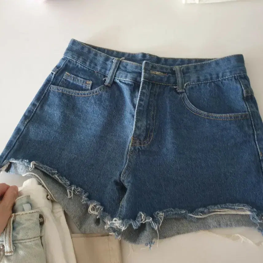 [BUNJANG] Denim Hot Pants Shorts / 데님핫팬츠 s