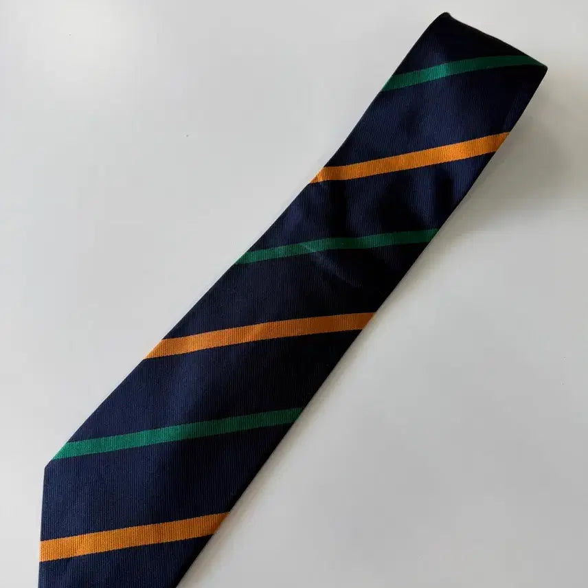 [BUNJANG] Vintage Silk Necktie (8.3cm Width) / 빈티지 실크 넥타이 8.3cm