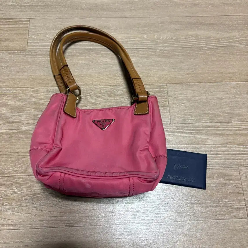 [BUNJANG] Prada Pink Mini Tote Bag / 프라다 핑크 미니백