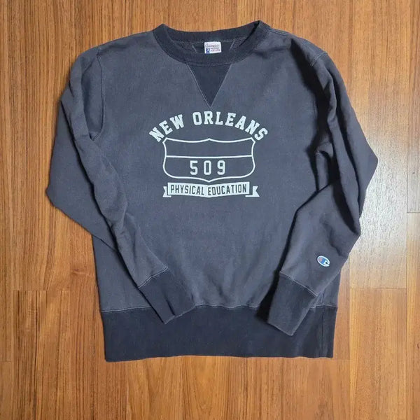 [BUNJANG] Champion Japan Dark Grey Sweatshirt L / 챔피온 재팬 다크 그레이 스웻셔츠