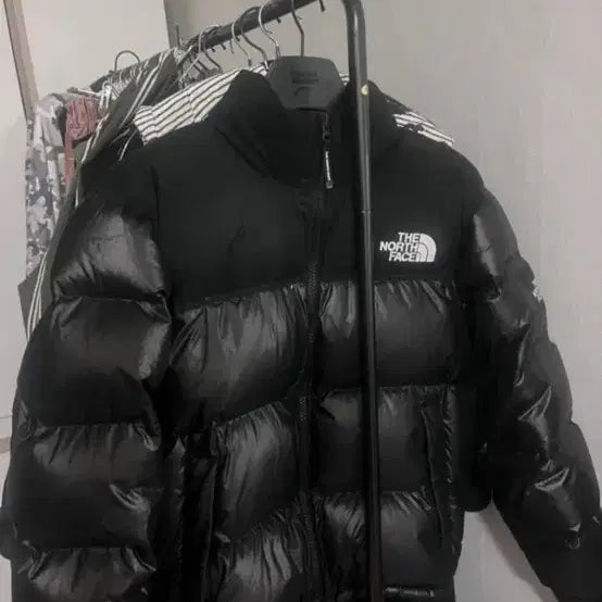 [BUNJANG] The North Face 1996 Retro Nuptse Short Puffer Jacket Black M / 노스페이스 눕시 숏 패딩 블랙 M