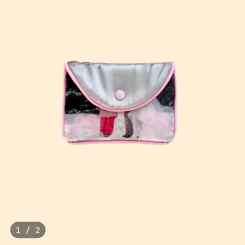 [BUNJANG] Noage Room Snow Girl Padded Pocket Pouch S / (새상품) 노에이지룸 스노우걸 패디드포켓 파우치 S