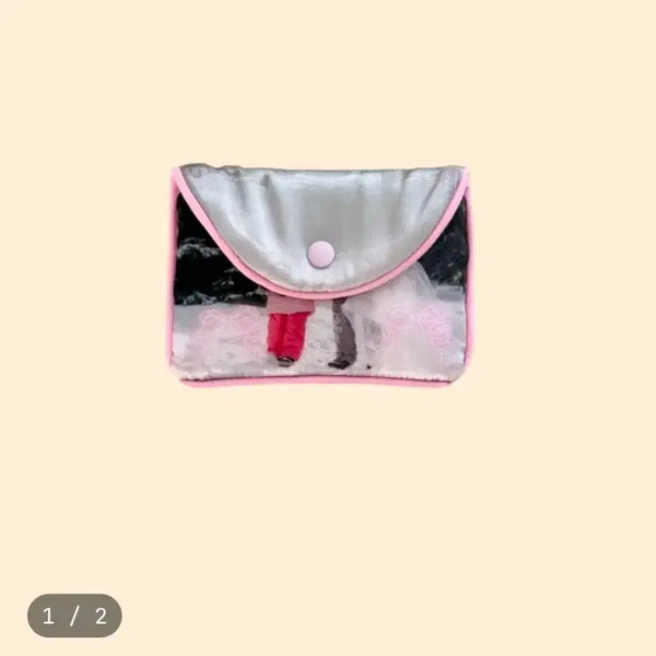 [BUNJANG] Noage Room Snow Girl Padded Pocket Pouch S / (새상품) 노에이지룸 스노우걸 패디드포켓 파우치 S