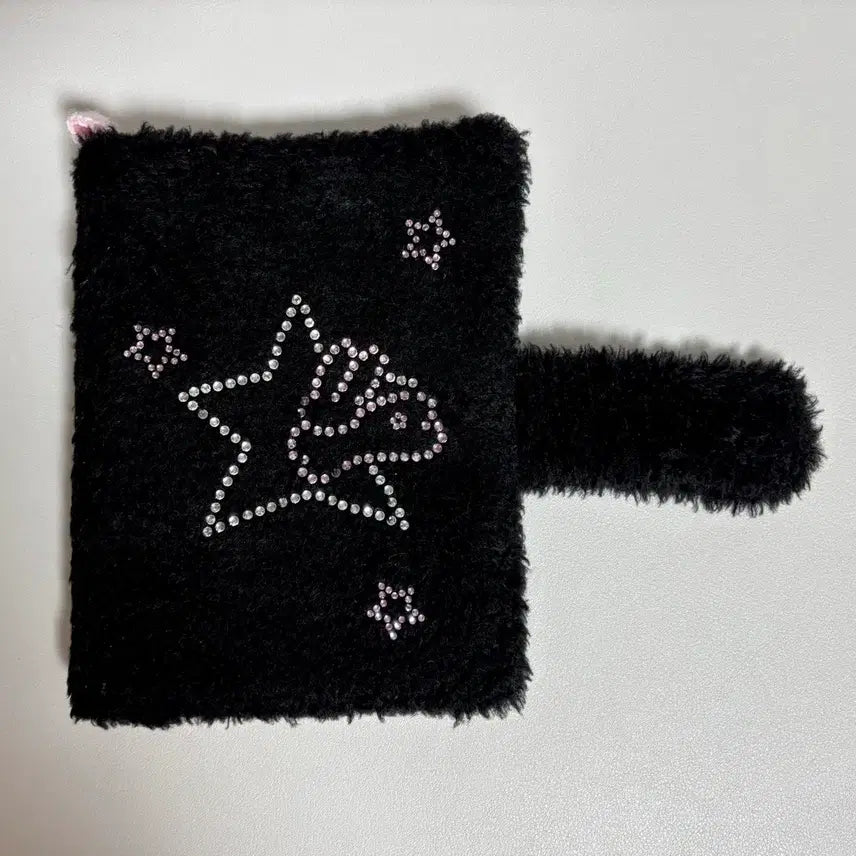 [BUNJANG] Mimyom Black Star Rabbit A6 Diary Cover / A6 다이어리 커버 미묘 님 블랙별 토끼 원가양도