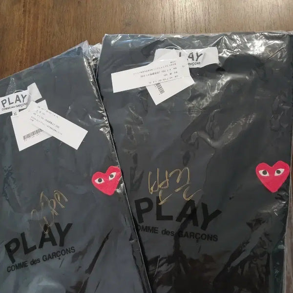 [BUNJANG] Comme des Garçons PLAY Black T-Shirt XL / 꼼데가르송 플레이 블랙 반팔티 XL