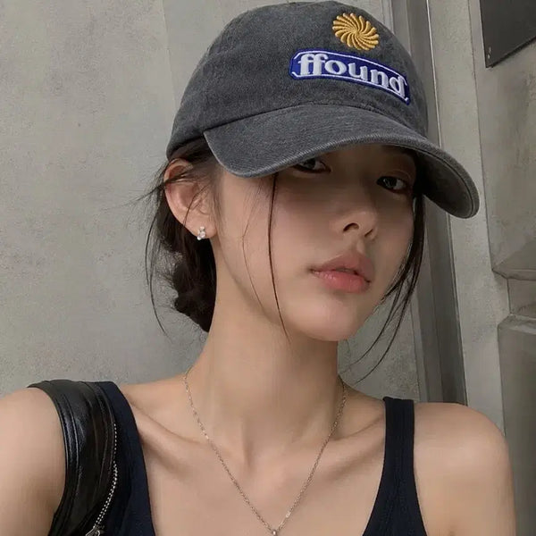 [BUNJANG] ffonnd Grey Ball Cap / ffonnd 그레이 볼캡(물놀이,휴가,해외여행룩)