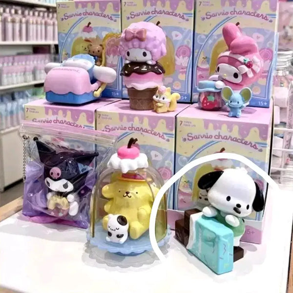 [BUNJANG] Sanrio Pochacco Colorful Food Figure (Sealed) / [미개봉] 산리오 랜덤 피규어 > 포차코 컬러풀 푸드 피규어
